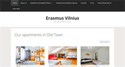 Desktop Screenshot of cheapapartments-vilnius.com